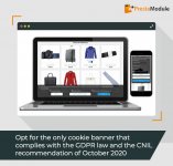 Advanced cookie banner gdpr cnil eprivacy cookie laws