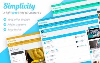 ТОП Файл: XenForo Simplicity Lite 2.2.2.0