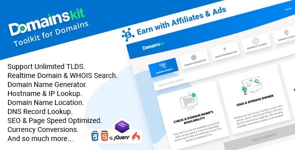 DomainsKit - Набор инструментов для доменов