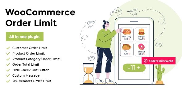 WooCommerce Order Limit - Плагин WordPress лимитного количества заказа